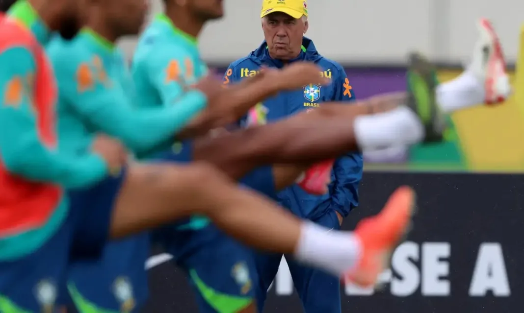 Brasil enfrenta Equador na estreia do italiano Carlo Ancelotti Brasil enfrenta Equador na estreia do italiano Carlo Ancelotti