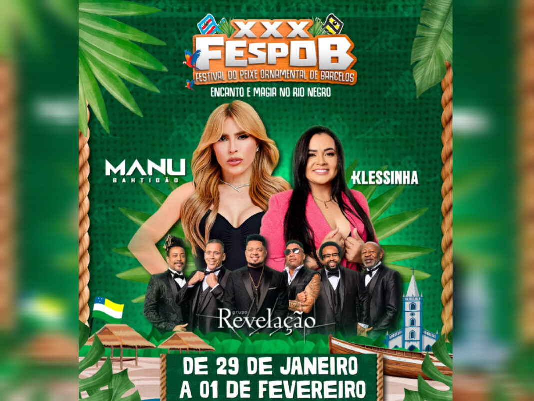 Atrações Nacionais no XXX Festival do Peixe Ornamental de Barcelos – FESPOB 2026