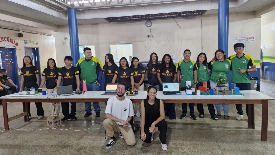 Robótica Educacional transforma ideias dos alunos em projetos reais na E.E. Angelina Palheta Mendes