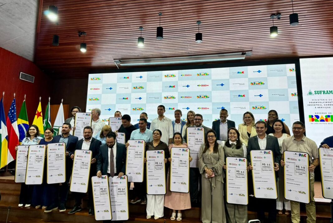 Amazonas recebe R$ 63 milhões do Novo PAC para construir 25 novas unidades de saúde
