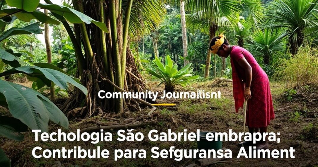 Tecnologia em São Gabriel da Cachoeira: Embrapa Contribui para Segurança Alimentar dos Yanomami