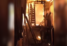 Vídeo: casa é destruída por incêndio em Manacapuru
