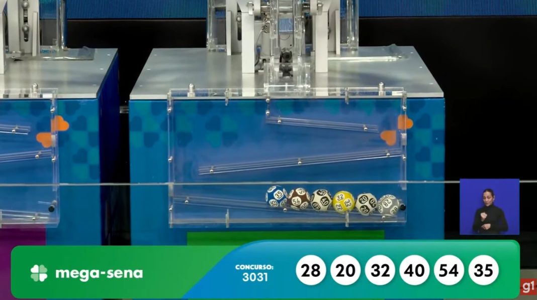 Mega-Sena, concurso 3031: confira os números sorteados Mega-Sena, concurso 3031: confira os números sorteados