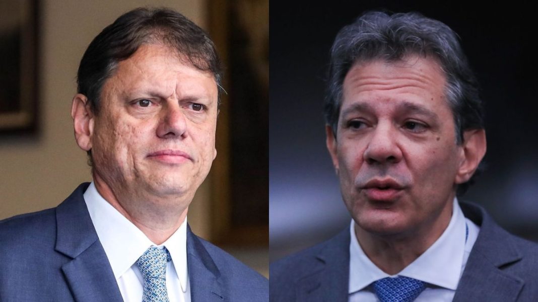 Pesquisa aponta liderança de governador e ex-ministro no primeiro turno