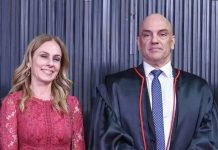 Mulher de Moraes nega vínculo pessoal com Vorcaro em viagem de jatinho