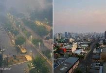 Prefeitura de Manaus monitora fumaça e qualidade do ar