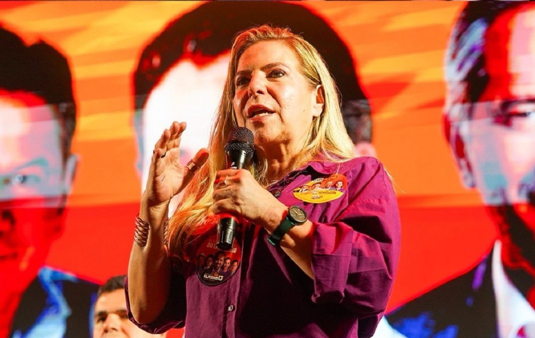 Candidata recebe apoio da chapa de Elmano de Freitas