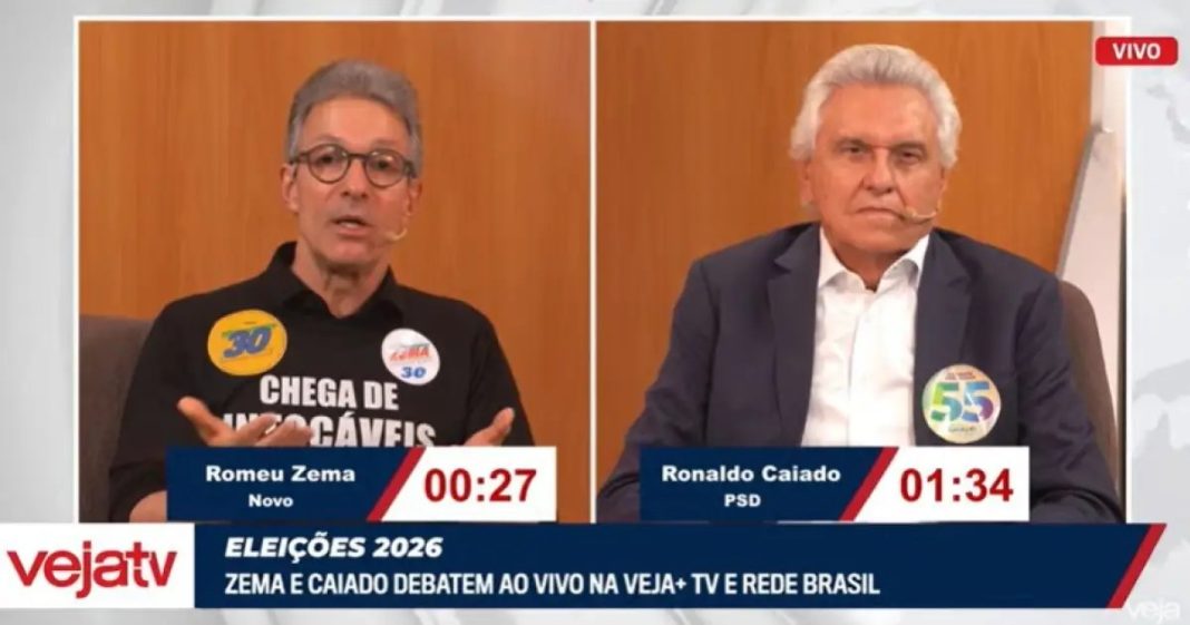 Candidatos cobram participação de adversários em debate e apresentam propostas de segurança