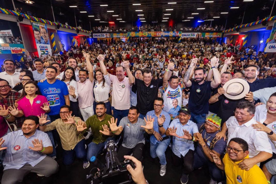 Eduardo Braga reafirma apoio a Lula e Omar no segundo turno