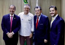 Omar Aziz discute ações emergenciais para saúde do Amazonas com Padilha
