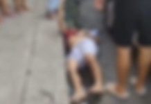 Suspeito de assalto é baleado após tentar tomar arma de PM em mercadinho de Manaus