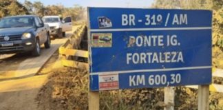 BR-319: ponte será interditada diariamente para obras até 22 de outubro
