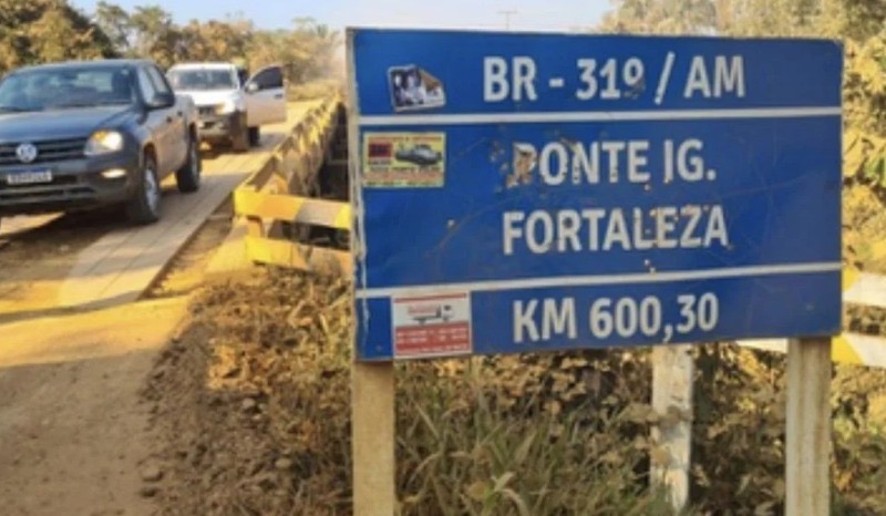 BR-319: ponte será interditada diariamente para obras até 22 de outubro BR-319: ponte será interditada diariamente para obras até 22 de outubro