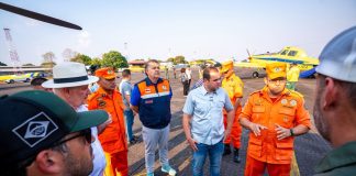 Roberto Cidade solicita mais apoio federal para combater queimadas