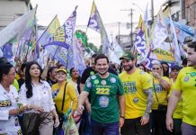Capitão Alberto Neto vota hoje no Centro de Manaus
