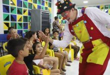 Crianças tem Lazer e integração em centro social de Manaus