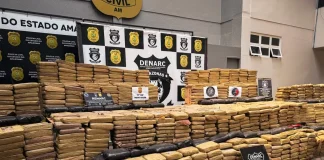 Polícia apreende 1,3 tonelada de maconha em sítio de Novo Airão