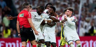 Vini Jr. suspenso por quatro jogos e perderá El Clásico