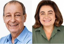 Amazonas terá 2º turno entre Omar Aziz e Professora Maria do Carmo