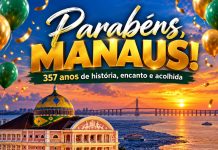 Parabéns, Manaus! Capital do Amazonas completa 357 anos de história, encanto e acolhida